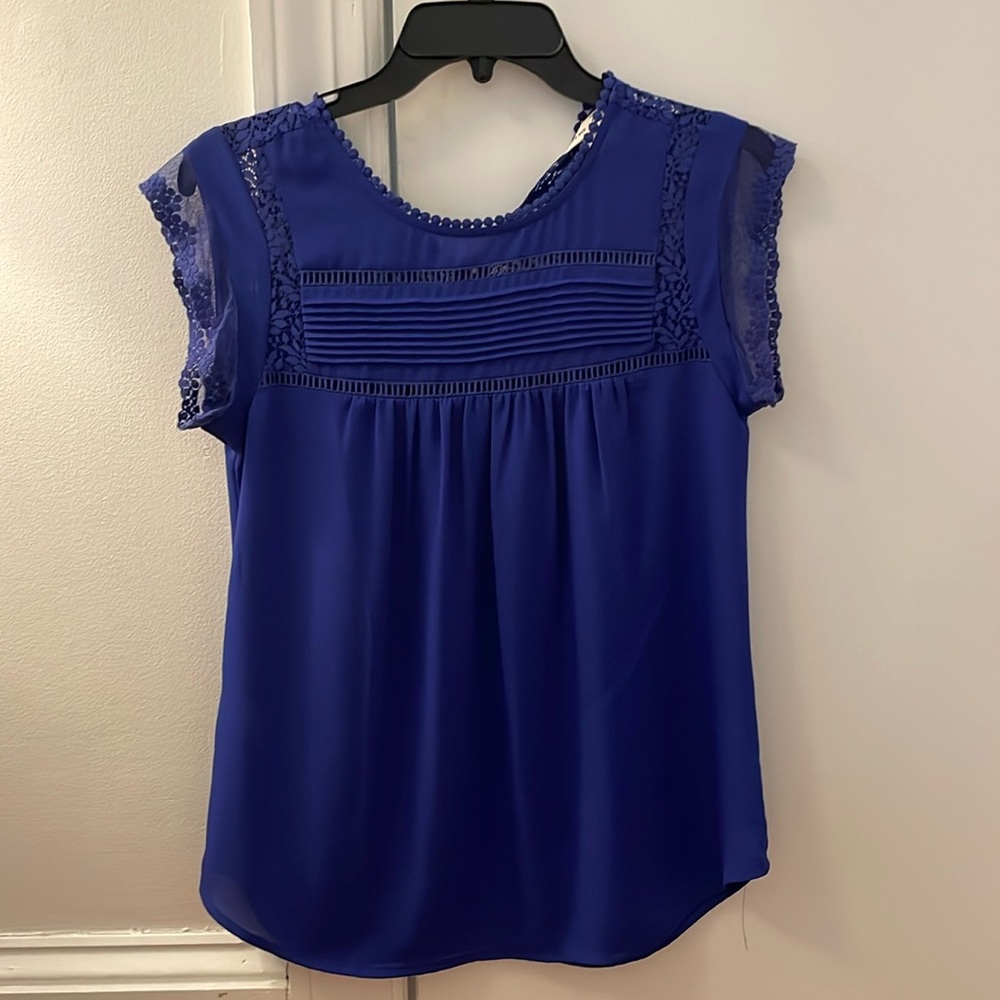 Blue blouse size XS